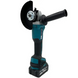 Шлифмашина угловая аккумуляторная PROFI-TEC DGA20BL (2акум.20В 5Aг/зарядный/кейс) DGA20BL фото 1