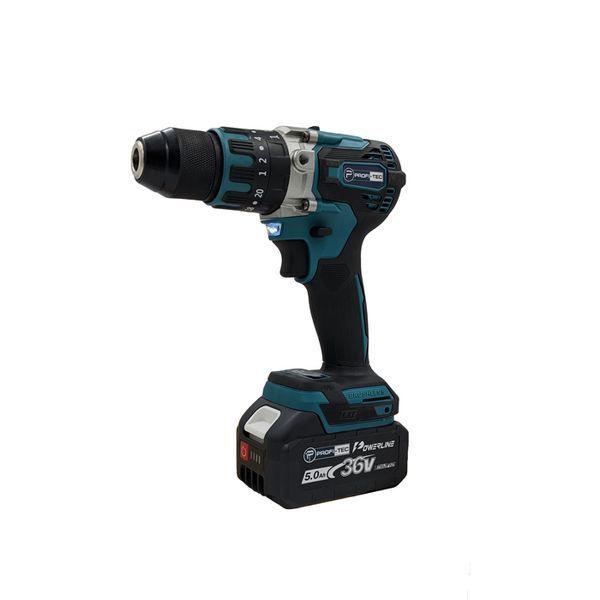 Шурупокрут акумуляторний PROFI-TEC DHP485Bl (каркас/коробка) DHP485 фото