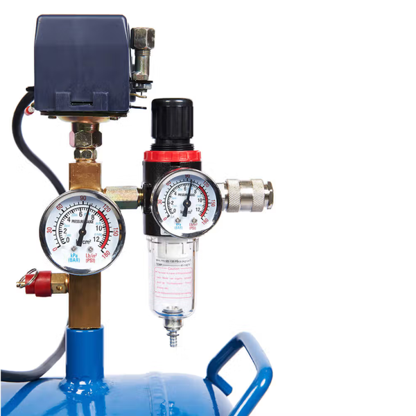 Компресор 100л ENERSOL ES-AC885-100-4OF (3.36кВт/885л/хв /4 циліндра/безмасляний) ES-AC885-100-4OF фото