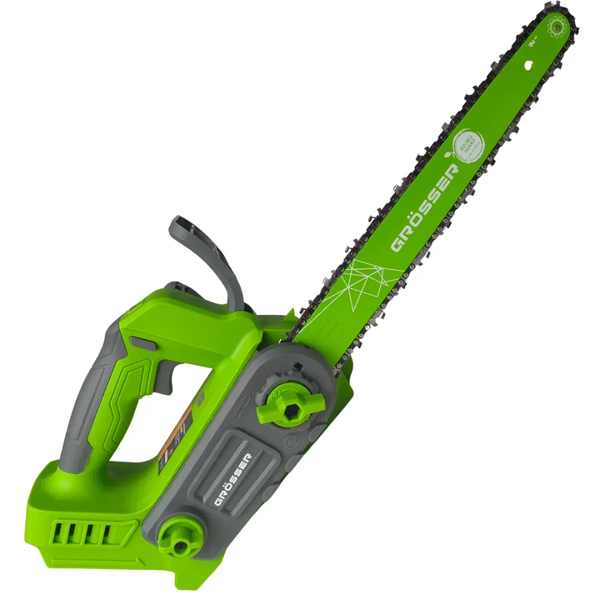 Пила ланцюгова GROSSER GCS 121 HS (1акум.20В 3Аг/зарядний/2 ланцюги/30cм) G0220 фото