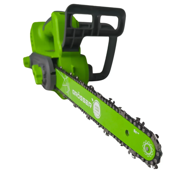Пила ланцюгова GROSSER GCS 121 HS (1акум.20В 3Аг/зарядний/2 ланцюги/30cм) G0220 фото