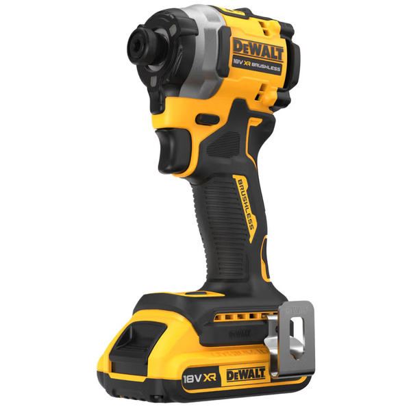 Шурупокрут акумуляторний імпульсний DEWALT DCF850D2T (2акум.18В 2Аг/зарядний/кейс/206Нм) DCF850D2T фото