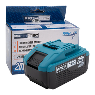 Аккумулятор PROFI-TEC PT2080EP 005851 (20В 8Ач/высокоточный) 005851 фото