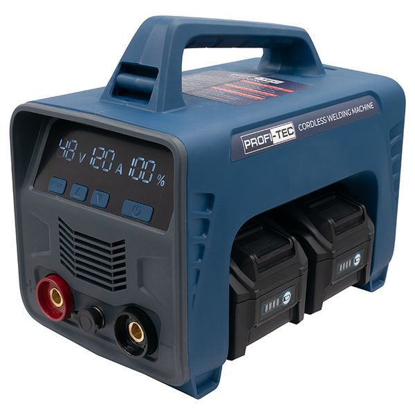 Апарат зварювальний акумуляторний PROFI-TEC PCWM16040 (2акум.40В 8Аг/зарядний) 006617 фото