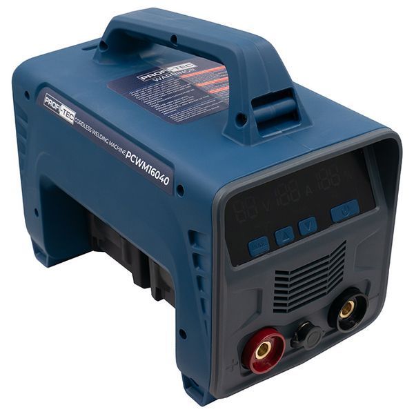 Апарат зварювальний акумуляторний PROFI-TEC PCWM16040 (2акум.40В 8Аг/зарядний) 006617 фото