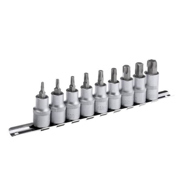 Набор Torx 1/2&raquo; INTERTOOL ET-1849 (на планке/9шт) ET-1849 фото
