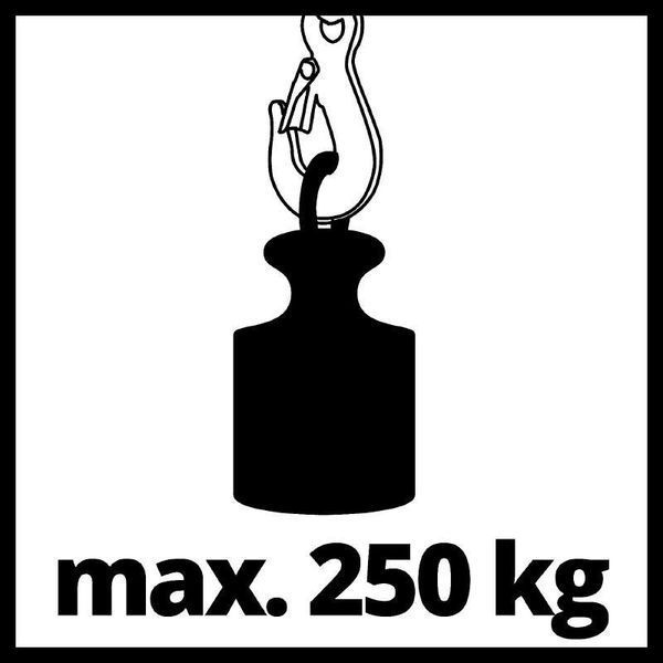Тельфер електричний 125/250кг EINHELL TC-EH 250 (450Вт) 2255130 фото