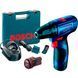 Шуруповерт аккумуляторный BOSCH GSR 120-LI (набор бит) (набор бит) 06019G8002 фото 2