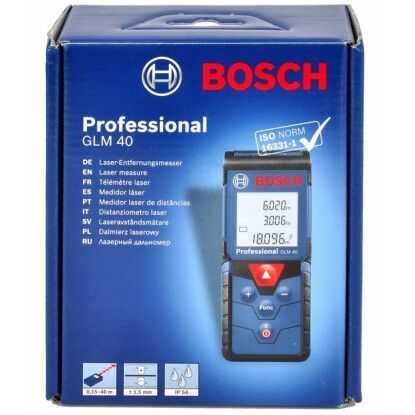 Лазерный дальномер Bosch GLM 40 0601072900 фото