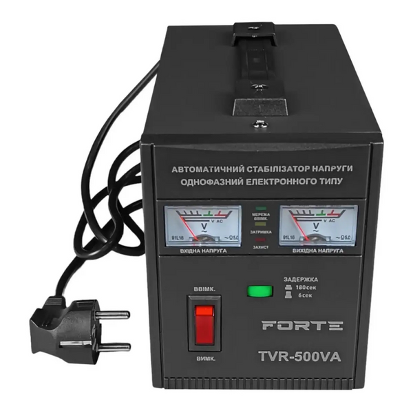 Стабілізатор напруги FORTE TVR-500VA TVR-500VA фото