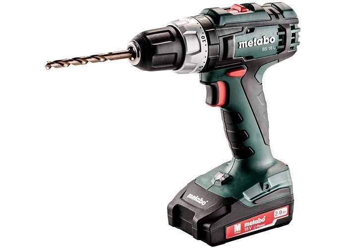 Шуруповерт аккумуляторный METABO BS18L (2акум.18В 2Ач/зарядный/кейс) 602321500 фото