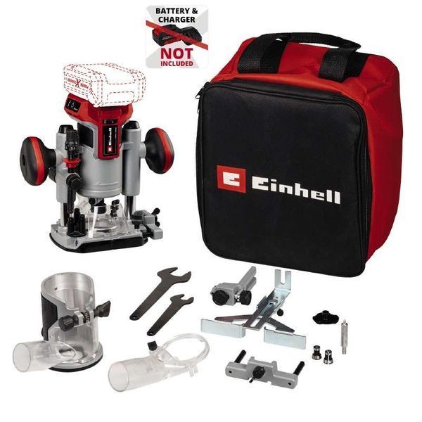 Фрезер аккумуляторный EINHELL TP-RO18 set LiBl-Solo 4350410 фото