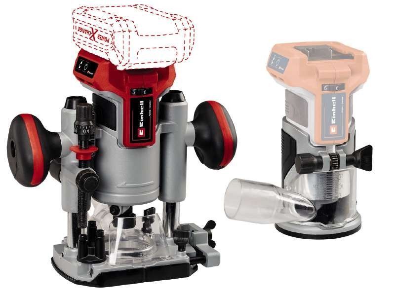 Фрезер аккумуляторный EINHELL TP-RO18 set LiBl-Solo 4350410 фото