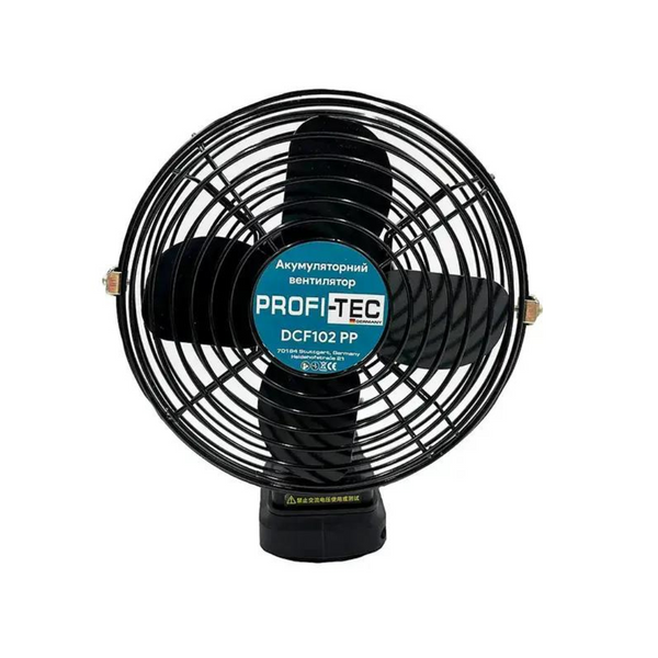 Вентилятор аккумуляторный PROFI-TEC DCF12PP solo DCF102PP фото