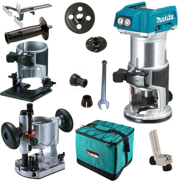 Фрезер аккумуляторный MAKITA DRT50ZX2 DRT50RZX2 фото
