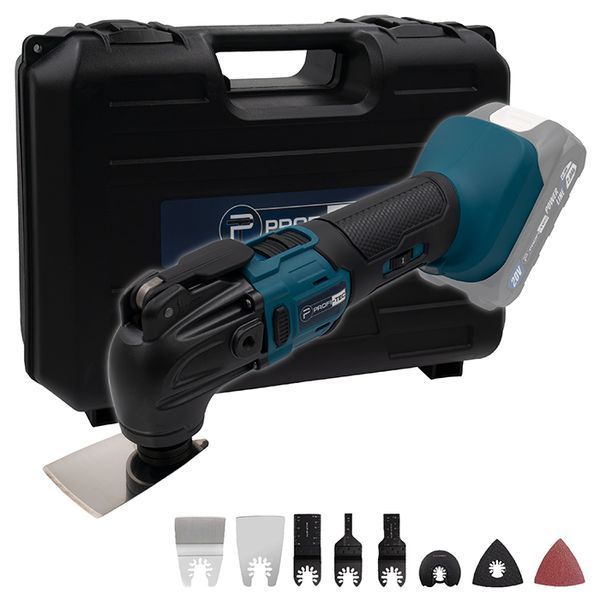 Реноватор акумуляторний PROFI-TEC PCM420BL 006652 (20В/каркас/кейс) W00014643 фото