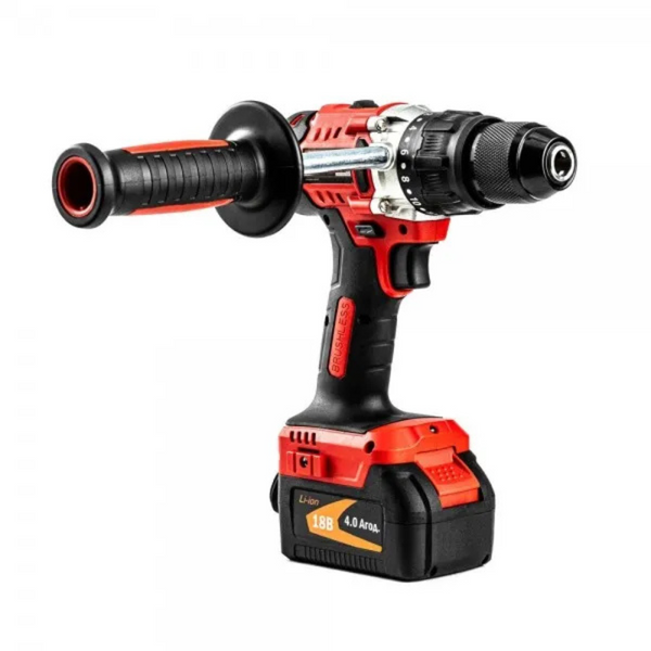 Шуруповерт аккумуляторный GTM DSI18/80BL (2акум.18В 4Ач/зарядный/кейс) 2898 фото