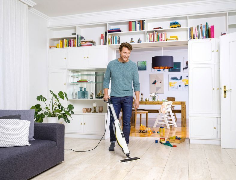 Пароочиститель KARCHER SC 3 Upright (швабра) 1.513-530.0 фото
