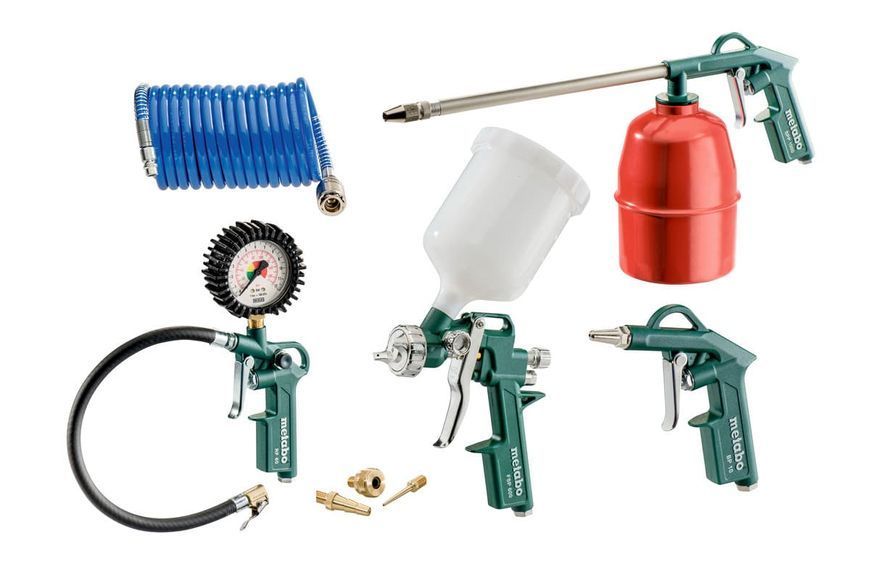 Набор пневмоинструмента METABO LPZ7set (5шт) 601586000 фото