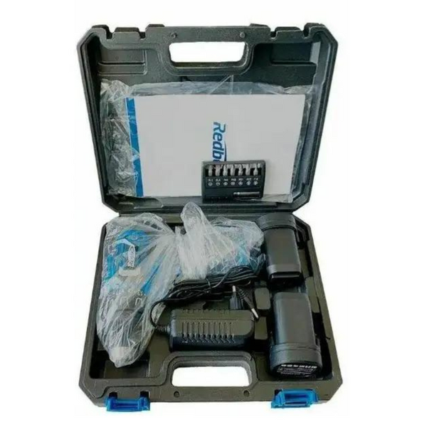 Шурупокрут EDON LD-16BL (2акум.16В 2Аг/зарядка/насадки) LD-16BL фото