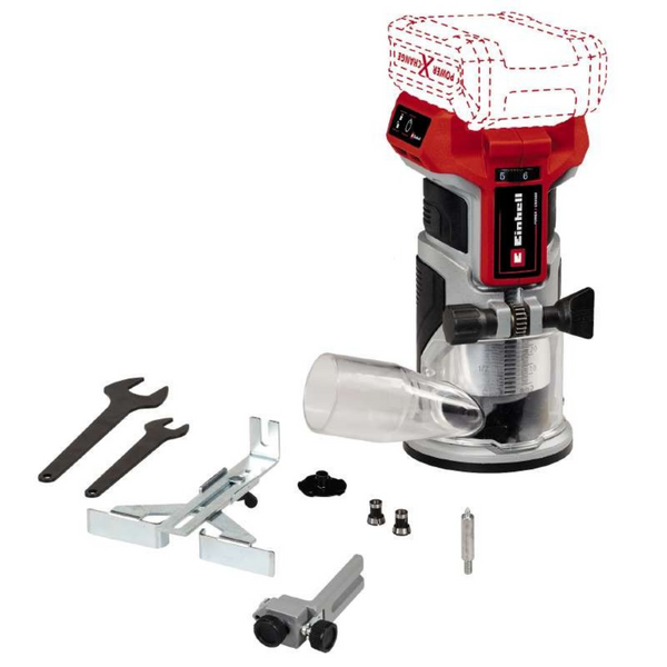 Фрезер аккумуляторный EINHELL TP-ET18 Li BL-Solo 4350412 фото