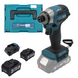 Шурупокрут акумуляторний імпульсний PROFI-TEC PID1820BL 007047 (2акум.20В 4Аг PT2040EP/зарядний/кейс 007047 фото 1