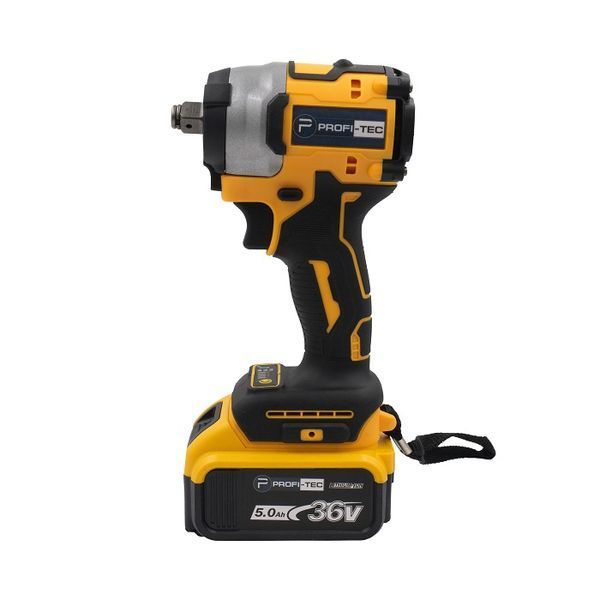Набір акумуляторний PROFI-TEC Combo set2 (DGA36V/DTW280Y/2акум.18В 5Аг/зарядка/кейс) W00011847 фото