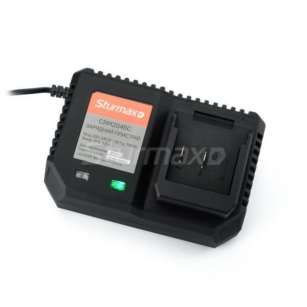 CRM2045C Зарядное устройство 4.5 А к батареям 20В Sturmax CRM2045C фото