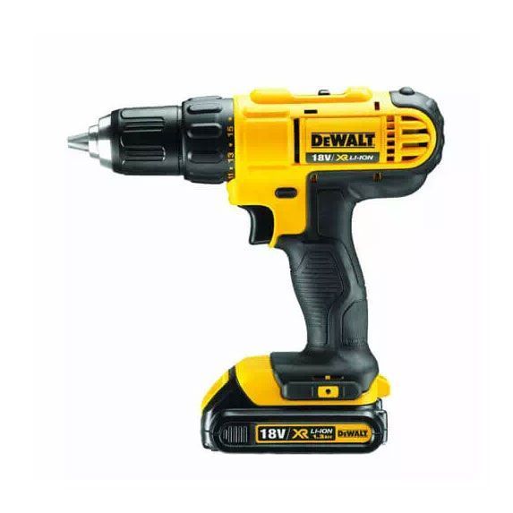 Шурупокрут акумуляторний DEWALT DCD771C2 (2акум.18В 1.3Аг/зарядний/кейс) DCD771C2 фото