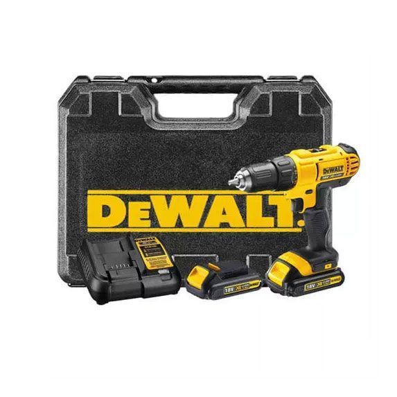 Шурупокрут акумуляторний DEWALT DCD771C2 (2акум.18В 1.3Аг/зарядний/кейс) DCD771C2 фото