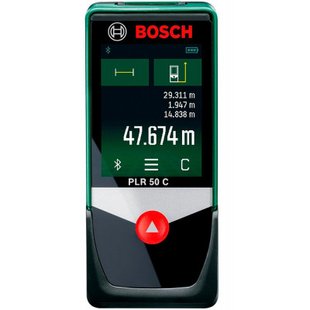 Далекомір лазерний BOSCH PLR 50 C (50м) 3603F72200 фото