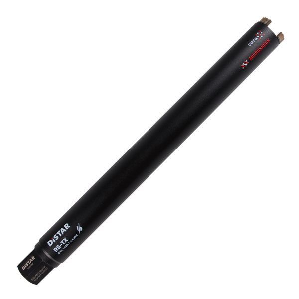 Алмазная коронка 52 мм DISTAR DDS-W RS-TX 052*450*1 1/4UNC (высокоармированный бетон/сухой способ/с микроударом) 10170085487 фото