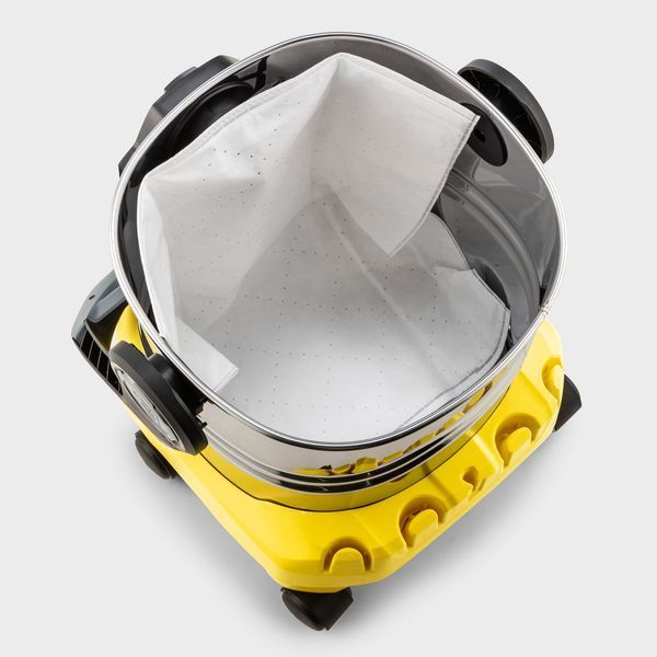 Мешок для пылесоса KARCHER 2.863-006.0 (из микроволокна/для моделей WD 4 &ndash; WD 6/уп. 4 шт.) 2.863-006.0 фото
