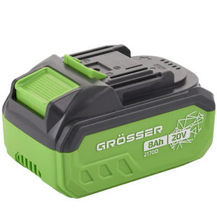 Акумулятор GROSSER GB 208 (20В 8Аг) G0158 фото
