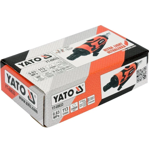Гравер пневматичний YATO YT-09633 YT-09633 фото