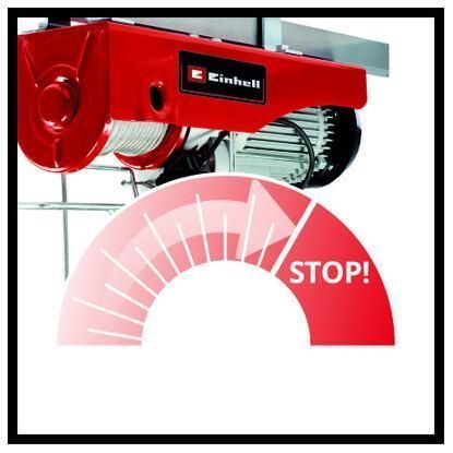 Тельфер електричний 500/1000кг EINHELL TC-EH 1000 2255160 фото
