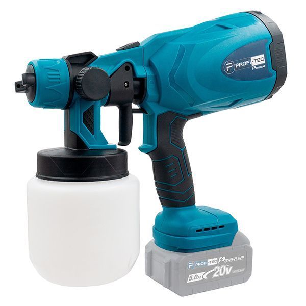 Краскопульт аккумуляторный PROFI-TEC PT800BL 005701 (20В/каркас) 005701 фото
