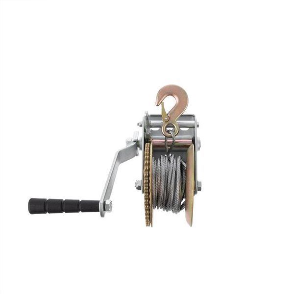 Лебідка ручна тросова 450кг INTERTOOL GT-1454 (10м) GT1454 фото