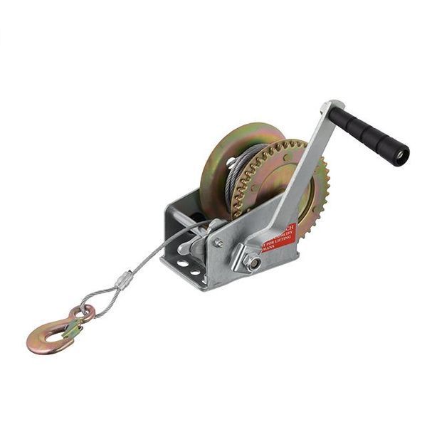 Лебідка ручна тросова 450кг INTERTOOL GT-1454 (10м) GT1454 фото
