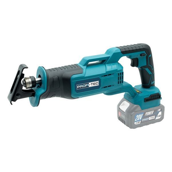 Пила сабельная аккумуляторная PROFI-TEC BJR2022 006611 (1 аккум. 20В 4Аг/зарядное устройство/кейс) 006611 фото