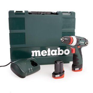 Шуруповерт аккумуляторный METABO PowerMaxx BS Quick Basic (съемный патрон/кейс) 600156500 фото