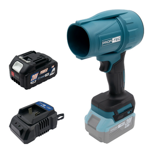 Повітродувка акумуляторна PROFI-TEC PTF1000Bl 072021 (1акум.20В 5Аг/зарядний) 007202 фото