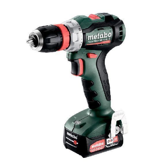 Шуруповерт аккумуляторный METABO PowerMaxx BS 12 BL Q (бесщеточный/съемный патрон/кейс/слайдер) 601045500 фото