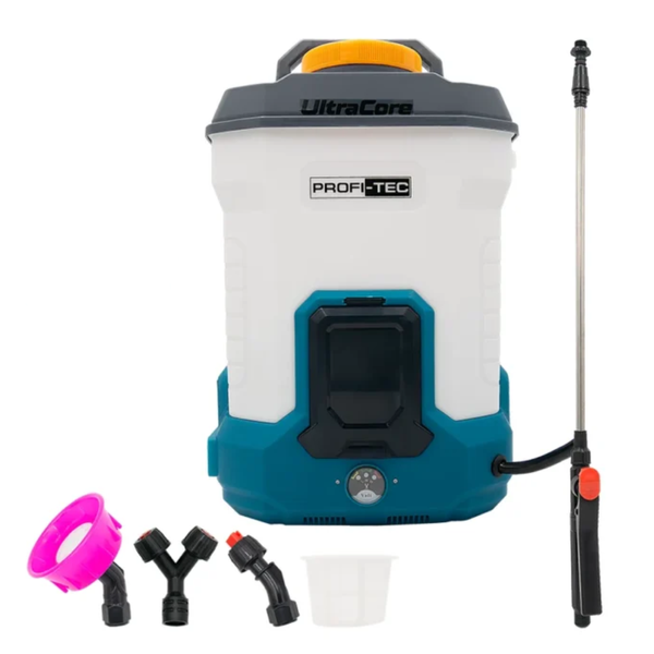 Аккумуляторный опрыскиватель PROFI-TEC PS-12L/20V (20 В/каркас/12 л) 008349 фото