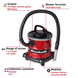 Порохотяг EINHELL TC-AV 2032 DW (для золи) 2351667 фото 3
