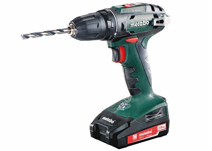 Шурупокрут акумуляторний METABO BS18 (2акум.18В 1.5Аг/зарядний/кейс) 602207550 фото