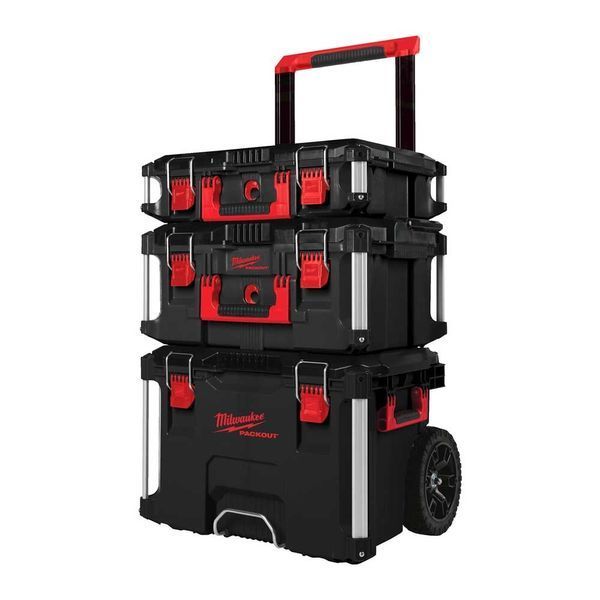 Набір ящиків MILWAUKEE Packout 4932464244 (кейс/ящик/ящик-візок) 4932464244 фото