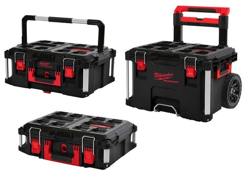 Набір ящиків MILWAUKEE Packout 4932464244 (кейс/ящик/ящик-візок) 4932464244 фото