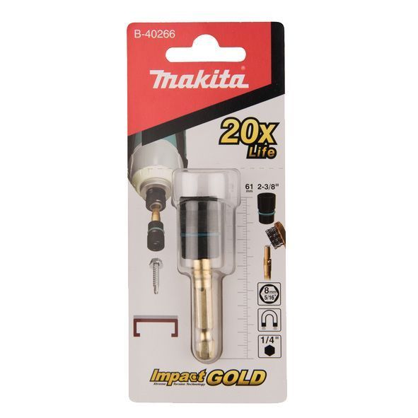 Біта з торцевою головкою 8*61mm MAKITA B-40266 B-40266 фото