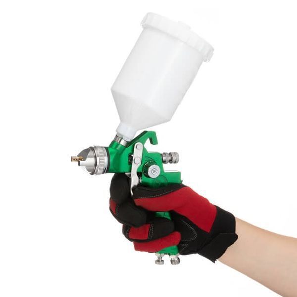 Фарбопульт пневматический HVLP INTERTOOL PT-0125 (2.5мм/600мл) PT-0125 фото